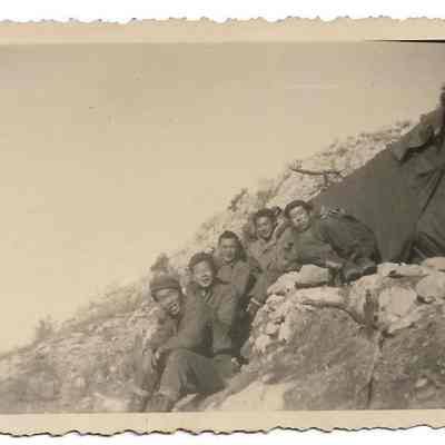 Author's Personal Collection: Unidentified 442nd Combat Team - Undated Actual Photo