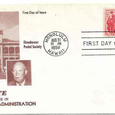 Hawaii Statehood 50th State Eisenhower Administration