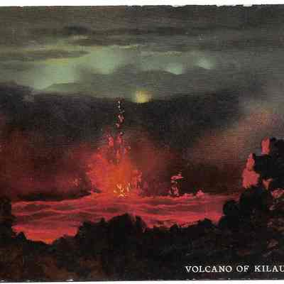 Volcano of Kilauea, Hawaii.