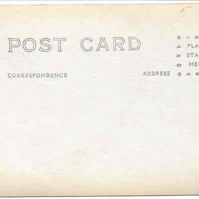 Author's Personal Collection: Unused postcard