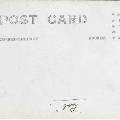 Author's Personal Collection: Unused postcard.