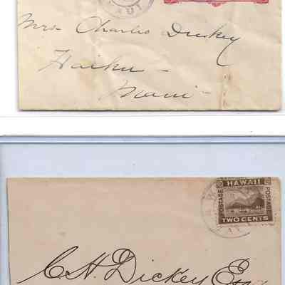 C.H. Dickey and Mrs. Charles Dickey Covers