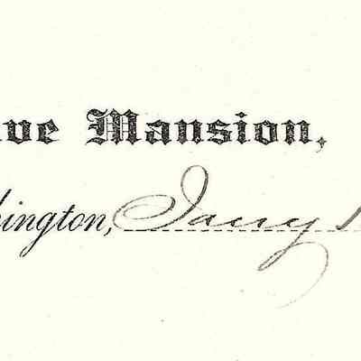 Author's Personal Collection: Enlarged Image of Document