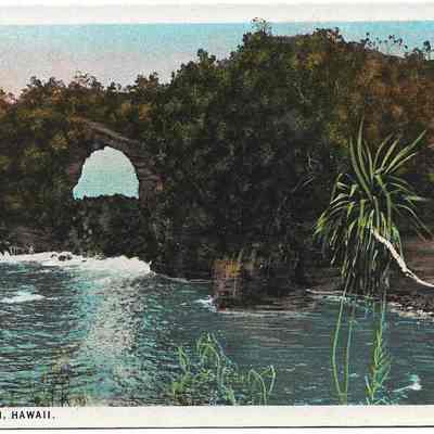 Onomea Arch, Big Island of Hawaii