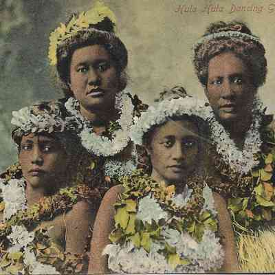 Hula Hula Dancing Girls, Honolulu