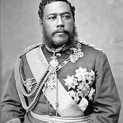For reference only: King David Kalakaua 
Reign: February 12, 1874 – January 20, 1891