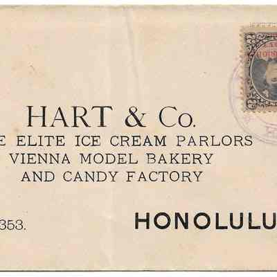 HART & Co. "THE ELITE ICE CREAM PARLORS VIENNA MODEL BAKERY AND CANDY FACTORY"