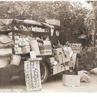 Native Vegetable Wagon - Hawaiian Islands