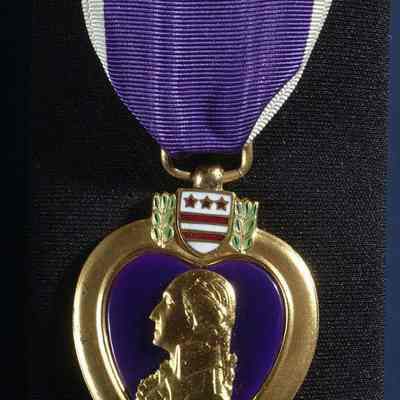 For reference only: This Purple Heart was awarded posthumously to Edward C. Morse who was killed aboard the USS Arizona on December 7, 1941. The Purple Heart is the oldest military decoration in the world in present use. It is the first American award made available to the common soldier. General George Washington created it as a Badge of Military Merit. The Purple Heart is awarded to members of the armed forces of the United States who are wounded at the hands of the enemy. It is awarded posthumously to the next of kin in the name of those who are killed in action or die of wounds received in action. It is specifically a combat decoration.