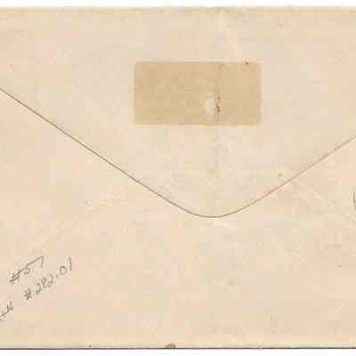 Author's Personal Collection: Postmark cancellation date Oct 15, 1893