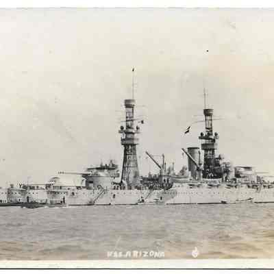 Author's Personal Collection: Undated Photo U.S.S. Arizona