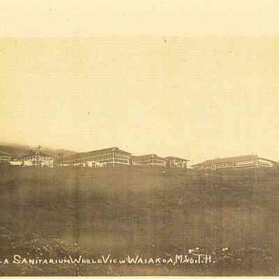 Author's Personal Collection: Photo of "Kula Sanitarium Whole View Waiakoa, Maui T.H.