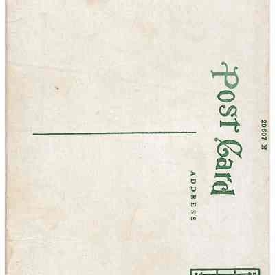 Author's Personal Collection: Unused postcard