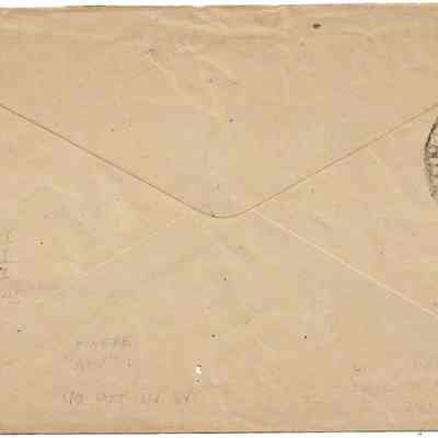 Author's Personal Collection: Cover Postmarked July 5, 1896 Honolulu