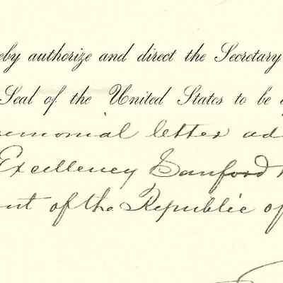Author's Personal Collection: Enlarged Image of Document