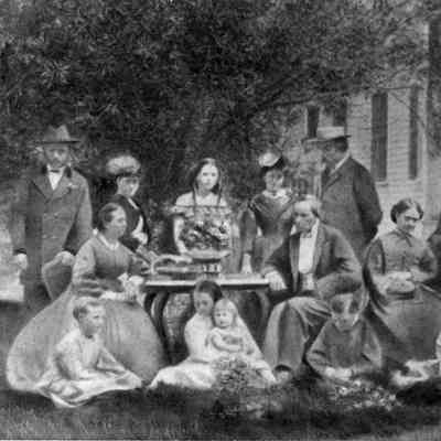 For reference only: Captain Makee and family at Ulupalakua, Maui