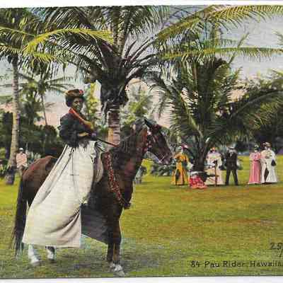 Pa'u Rider, Hawaiian Style