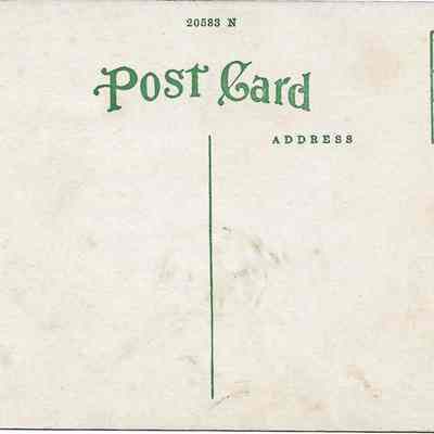 Author's Personal Collection: Unused Postcard