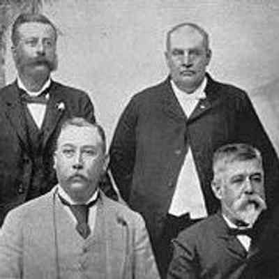 For reference only: Kingdom of Hawaii Cabinet, November 1892. Brown is top left (Wikipedia)