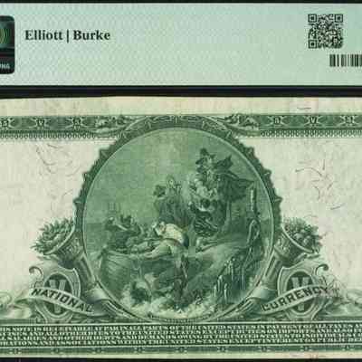 Author's Personal Collection: Back of Note
