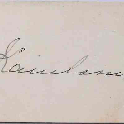 Princess Kaiulani Calling Card