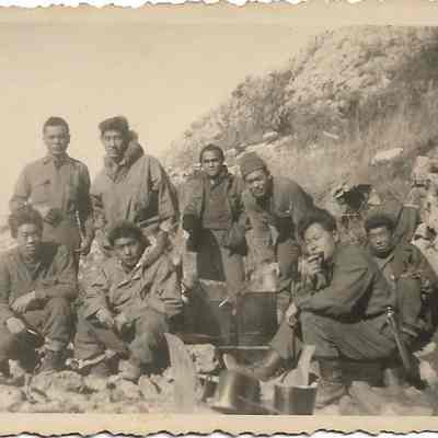 Author's Personal Collection: Unidentified 442nd Combat Team - Undated Actual Photo