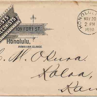 Hollister & Co. Druggists and Tobacconists