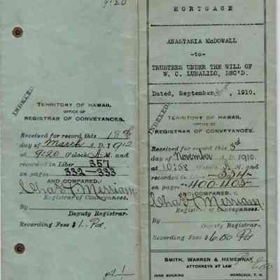 Charles H (Henry) Merriam Registrar of Conveyances