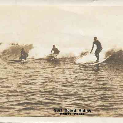 Surf Boad Riding (Baker Photo)