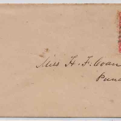 Hattie (Harriet Fidelia) Coan, Oahu College, Punahou