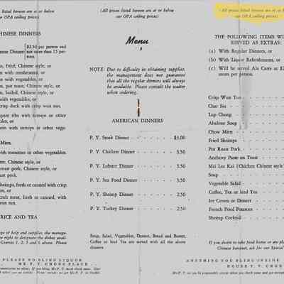 Author's Personal Collection: Note: Highlighted OPA Ceiling Price (Wartime Regulation)