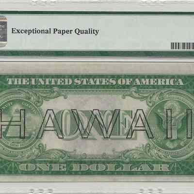 Author's Personal Collection: Note large outlined HAWAII lettering dominating the reverse.