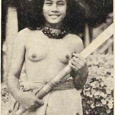 Author's Personal Collection: Photo Hawaiian Girl
