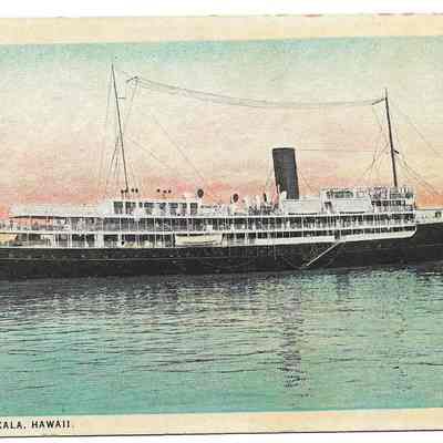 S. S. Haleakala, Hawaii