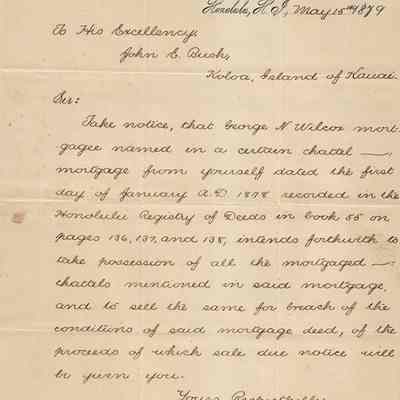 Alfred (A S) Hartwell Counsellor at Law