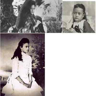For reference only: various young Kaiulani