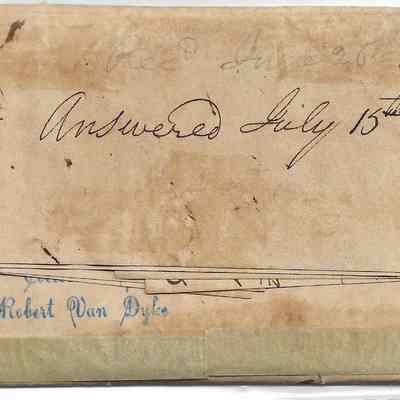Author's Personal Collection: Note Ex-Robert Van Dyke provenance, historical noted Hawaiian philatelist