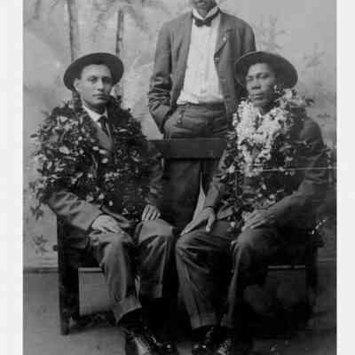 For reference only: Eben was instrumental in bringing the talent of the Hawaiian paniolo to the national scene when he sent Archie Ka’au’a, Jack Low and Ikua Purdy to the Frontier Days World Championship Roping Competition in Cheyenne Wyoming in 1908.
