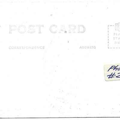 Author's Personal Collection: Unused postcard
