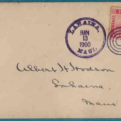 Last Day of Validity of Hawaiian Stamps Jun 13, 1900