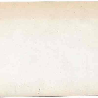 Author's Personal Collection: Back of Actual Photo