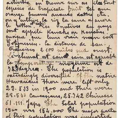 Author's Personal Collection: Signed G. Lufbery