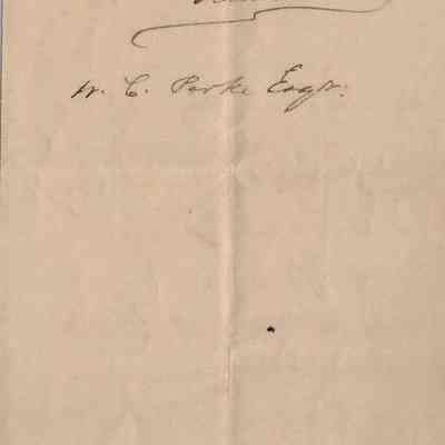 Author's Personal Collection: Signed "Yours in haste", Kamehameha