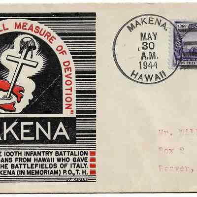 Etsuo Sayama, Hawaii Wartime Cachet Maker