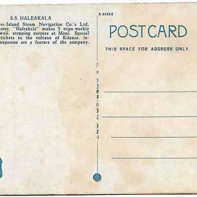 Author's Personal Collection: Unused postcard