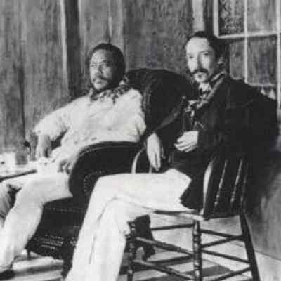 For reference only: King David Kalakaua and Robert Louis Stephenson