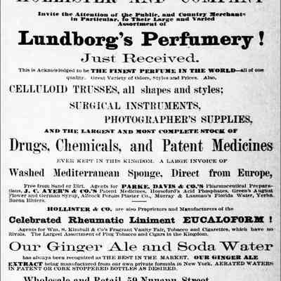 For reference only: Aug 5, 1884 Advertisment