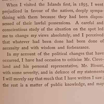 Author's Personal Collection: Excerpt from Preface - "I perceived that whatever had been done had been done of necessity and with wisdom and forbearance."