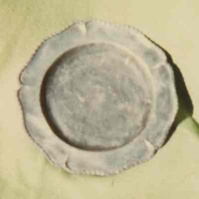Plate, Pewter