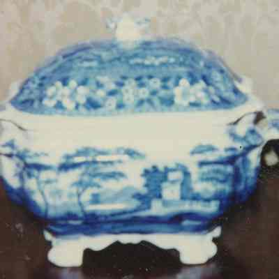 Tureen with Lid, Ladle